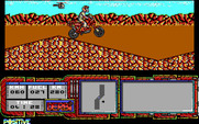 African Trail Simulator for IBM PC/Compatibles - Obstacle cleared, on to the next one...