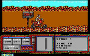 African Trail Simulator for IBM PC/Compatibles - Game start.