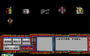 African Trail Simulator for IBM PC/Compatibles - The equipment menu.
