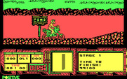 African Trail Simulator for IBM PC/Compatibles - Game start.