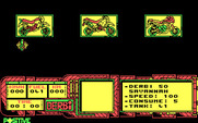 African Trail Simulator for IBM PC/Compatibles - Select a bike.
