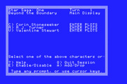 Star Saga: One - Beyond the Boundary for Apple IIgs - Game start.
