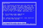 Star Saga: One - Beyond the Boundary for Apple IIgs - The Add/Drop help page.