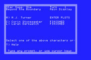 Star Saga: One - Beyond the Boundary for Apple IIgs - Two players finished their turn, one to go...