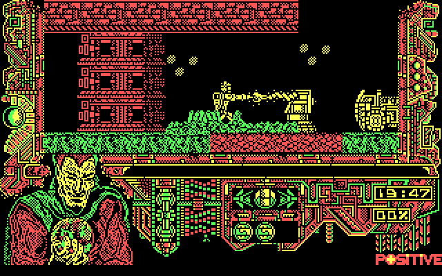 Amo del Mundo IBM PC/Compatibles Screenshot: Making my way through a hostile world...