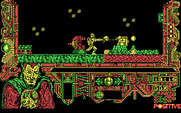 Amo del Mundo for IBM PC/Compatibles - Don't land on the red area, it will drain your energy...