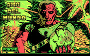Amo del Mundo for IBM PC/Compatibles - Loading screen.