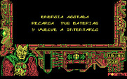 Amo del Mundo for IBM PC/Compatibles - Game over.