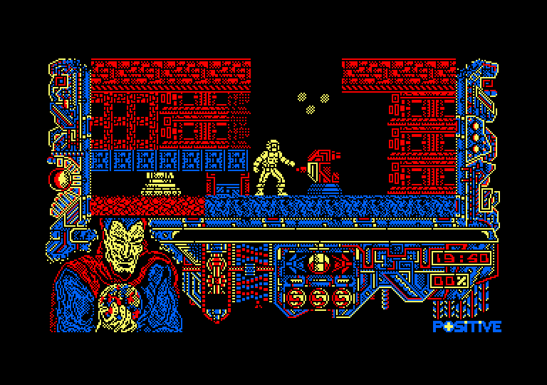 Amo del Mundo Amstrad CPC Screenshot: Incoming enemies!