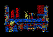 Amo del Mundo for Amstrad CPC - Game start.