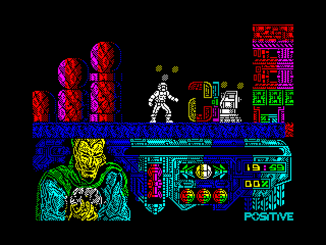 Amo del Mundo ZX Spectrum Screenshot: Game start.