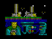 Amo del Mundo for ZX Spectrum - One enemy destroyed, more to go...