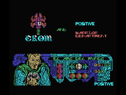 Amo del Mundo for MSX - Company logos screen.