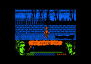 Omega Dimension for Amstrad CPC - Game start.