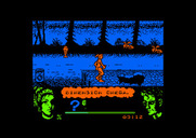 Omega Dimension for Amstrad CPC - Made it past one large gap, now don't fall into the next one!