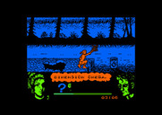 Omega Dimension for Amstrad CPC - Attacking an opponent...