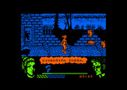 Omega Dimension for Amstrad CPC - More dangers enter the screen...