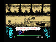 Omega Dimension for MSX - One enemy destroyed, but more will appear shortly!