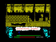 Omega Dimension for ZX Spectrum - The first opponent approaches...