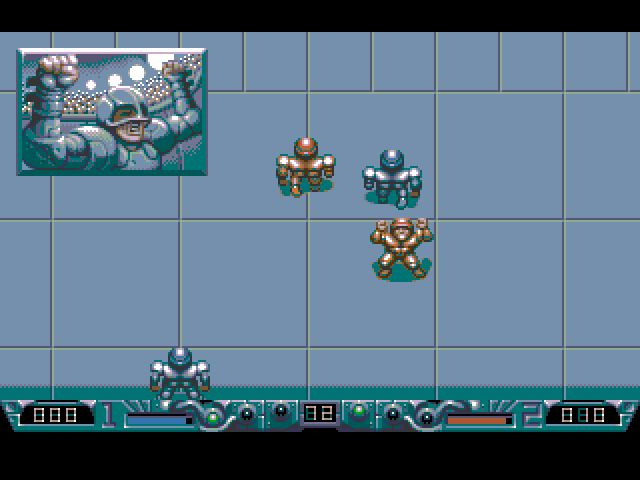 Speedball 2: Brutal Deluxe Sega Genesis / Mega Drive Screenshot: He scores!
