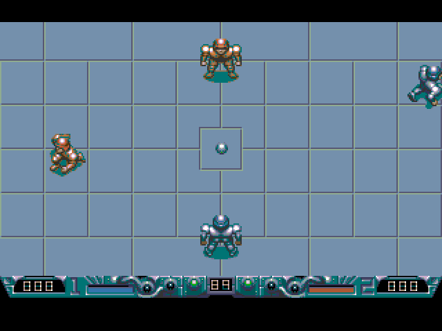 Speedball 2: Brutal Deluxe Sega Genesis / Mega Drive Screenshot: Game start.