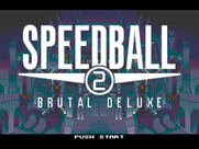 Speedball 2: Brutal Deluxe for Sega Genesis / Mega Drive - Title screen.
