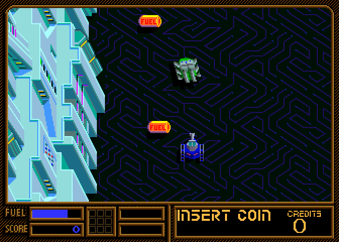 Vindicators Part II Arcade Screenshot: Game start.