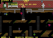 Peter Pack Rat for Arcade - Knocked down by a flying creature!