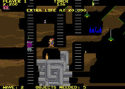 Peter Pack Rat for Arcade - Starting the second level.