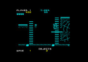 Peter Pack Rat for Amstrad CPC - Watch out for spiders in the spider web!