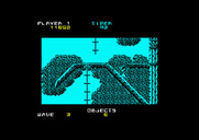 Peter Pack Rat for Amstrad CPC - Sliding down a ramp...