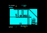 Peter Pack Rat for Amstrad CPC - Peter Pack Rat explores...
