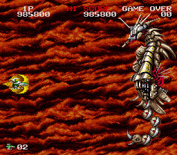 Darius Twin for Super NES - Introducing Dark Coronatus.