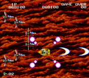 Darius Twin for Super NES - It's an attack from behind!