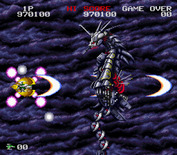 Darius Twin for Super NES - The next main boss, Dark Coronatus, appears!
