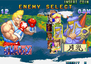 Global Champion for Arcade - Choosing some new fighters.