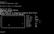 NewTrek for IBM PC/Compatibles - A mystery death planet drained my energy!