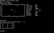 NewTrek for IBM PC/Compatibles - Long range scan.
