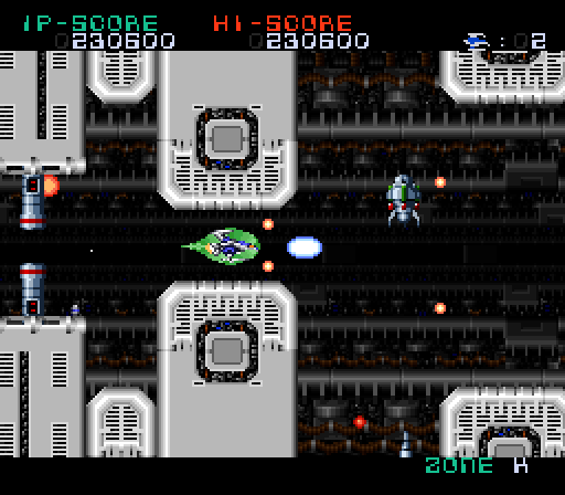 Super Nova Super NES Screenshot: Another narrow tunnel...