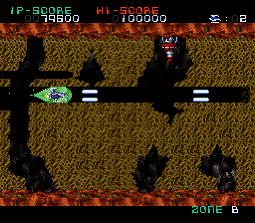 Super Nova Super NES Screenshot: You'll need to make a path for yourself through the mud...