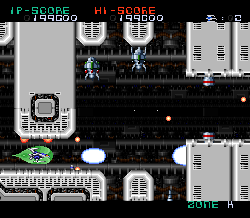 Super Nova Super NES Screenshot: Walls move here, be prepared!