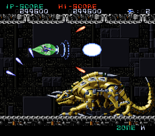 Super Nova Super NES Screenshot: Fighting Stealther...