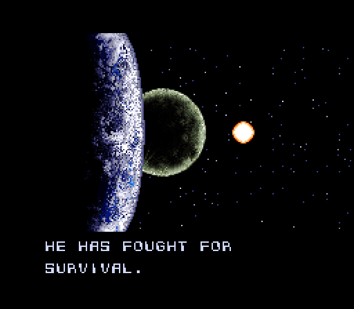 Super Nova Super NES Screenshot: Introduction.