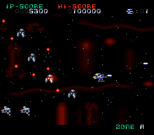 Super Nova Super NES Screenshot: I'm under attack!