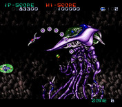 Super Nova for Super NES - Mudy Crystal appears for an epic battle!