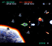 Super Nova for Super NES - Another outer space fight.