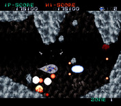 Super Nova for Super NES - The silver shield is more powerful than the green one...