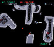 Super Nova for Super NES - This zone takes advantage of SNES hardware to rotate the playfield around.