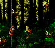 Donkey Kong Country for Super NES - Bees are everywhere!