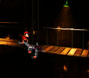 Donkey Kong Country for Super NES - Knocked a croc down...